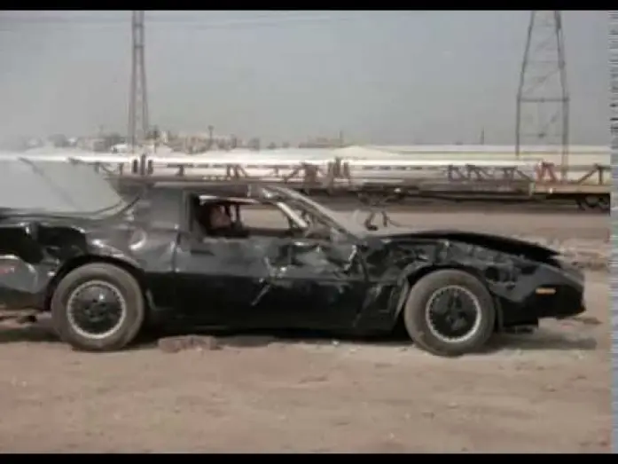 Video for the series Knight Rider — Knight Rider - K.I.T.T. Destroyed by Juggernaut (Ukrainian)