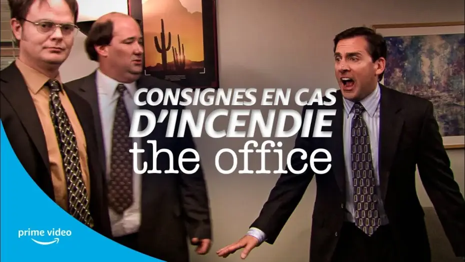 Видео к сериалу The Office — Consignes en cas d'incendie - The Office | Prime Video