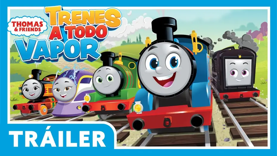 Video for the series Thomas & Friends — Thomas & Friends Latinoamérica | Trenes A Todo Vapor | Temporada 25 Tráiler | Thomas y Sus Amigos