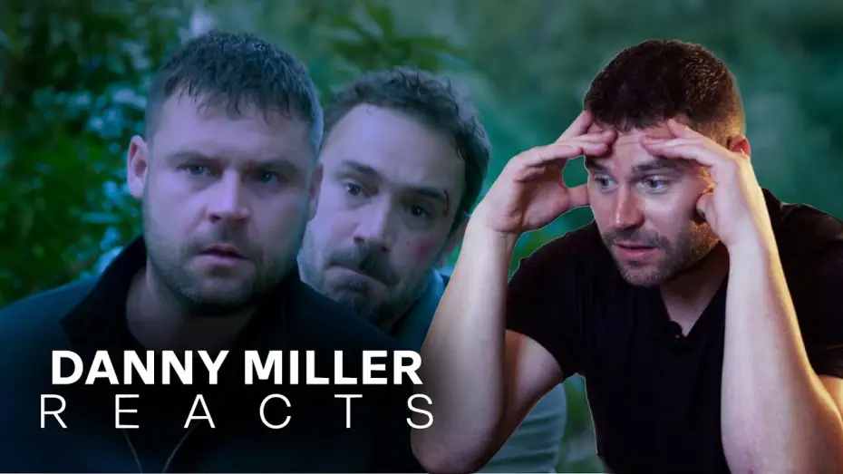 Video for the series Emmerdale — Danny Miller Reacts To Aaron And John's Fall | Emmerdale
