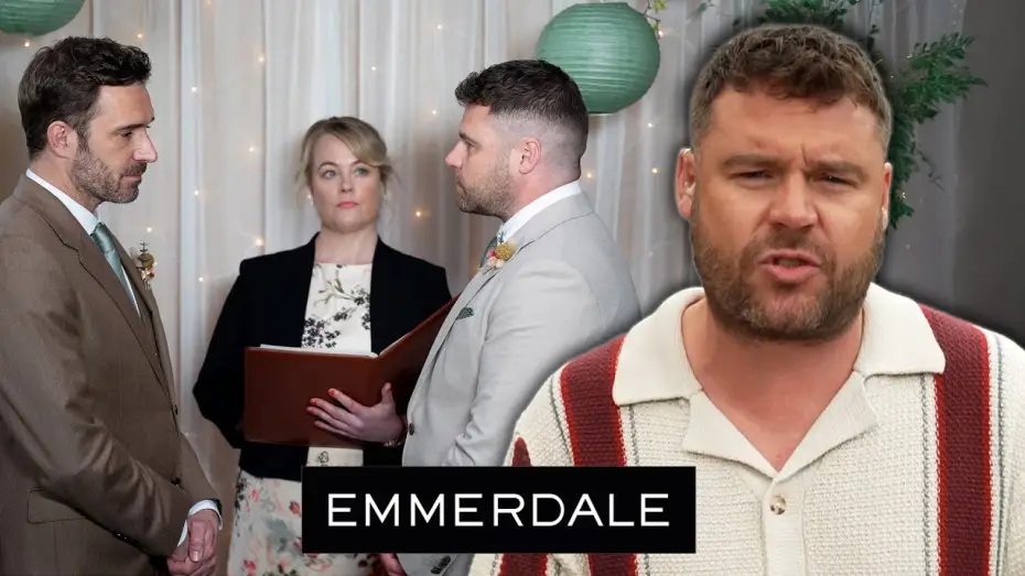 Video for the series Emmerdale — Danny Miller Spills the Beans on Aaron Dingle’s Big Day!