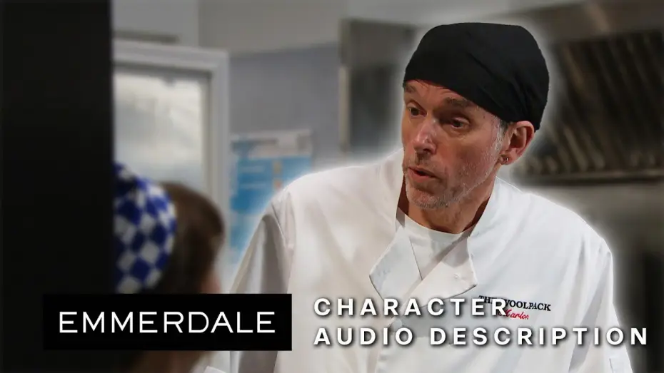 Video for the series Emmerdale — Meet Marlon Dingle - Audio Description | Emmerdale
