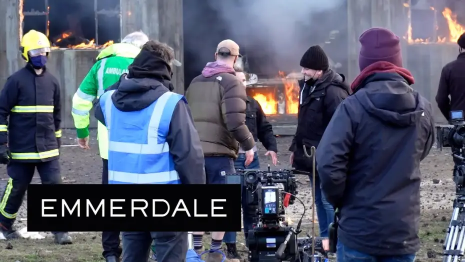 Video for the series Emmerdale — Emmerdale - Behind the Scenes of the Barn Explosion