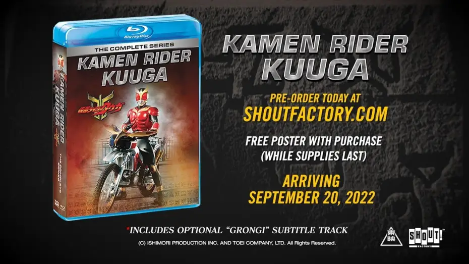 Video for the series Kamen Rider — Complete Series BD - Official Trailer