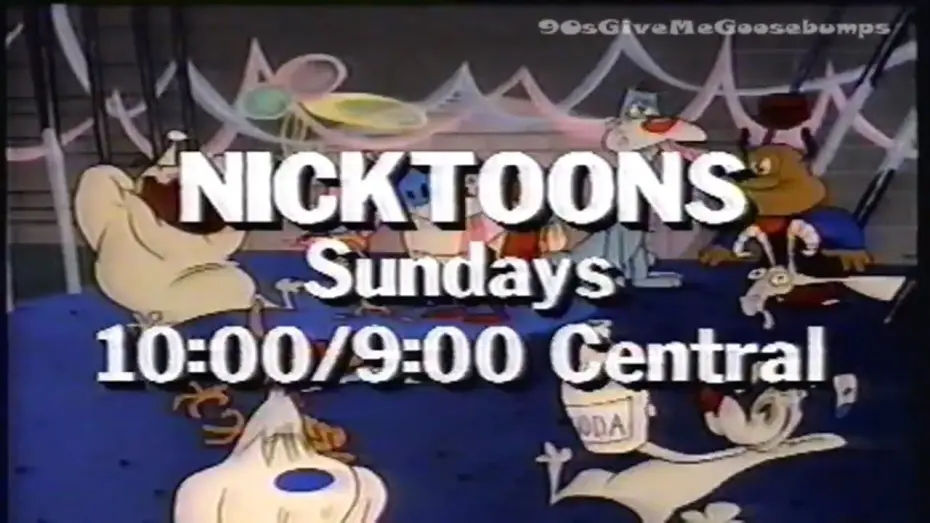 Video for the series The Ren & Stimpy Show — Nicktoons | Premiere Commercial (1991)