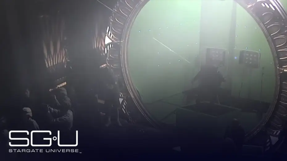 Video for the series Stargate Universe — Explosive Stargate Stunt!