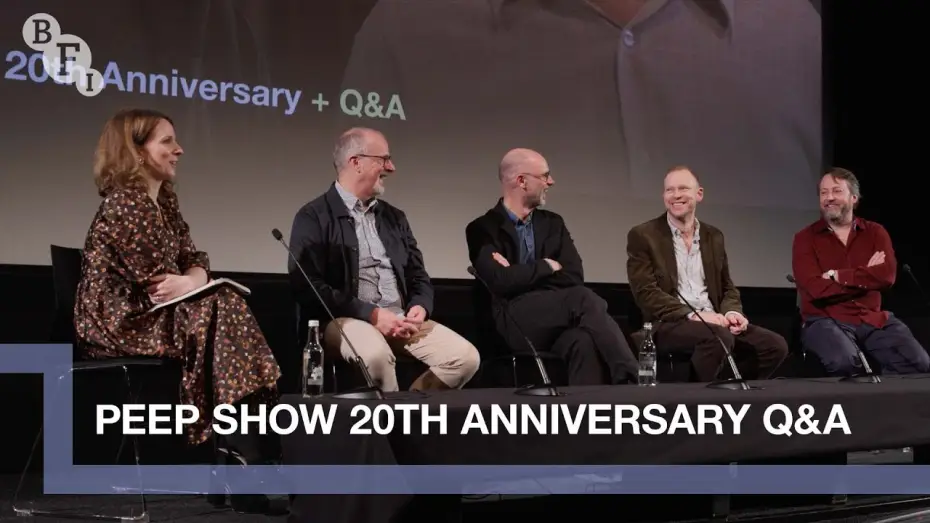 Видео к сериалу Peep Show — Jesse Armstrong, Sam Bain, David Mitchell, Robert Webb and the cast of Peep Show | BFI Q&A