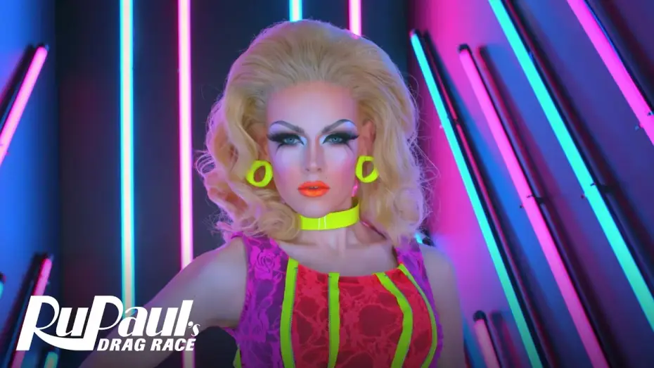 Video for the series RuPaul's Drag Race — Neon Hallway Realness | RuPaul's Drag Race Season 10