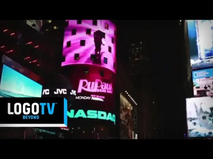 Video for the series RuPaul's Drag Race — RuPaul's Drag Race Season 6 Billboards In Times Square - LogoTV