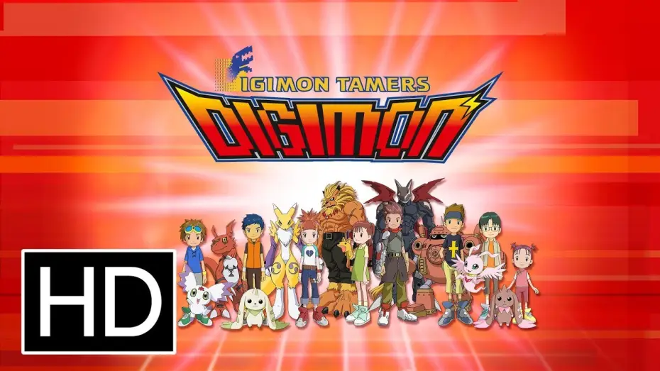 Видео к сериалу Digimon Tamers — English Opening