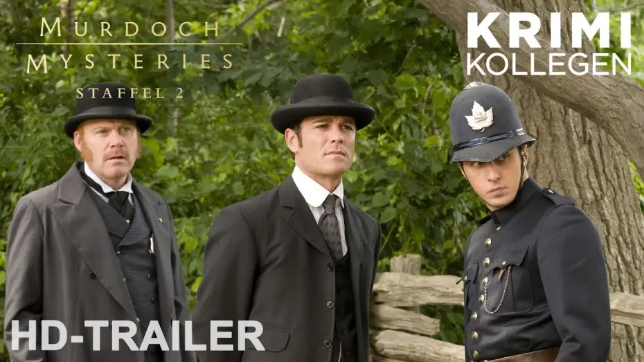 Video for the series Murdoch Mysteries — MURDOCH MYSERIES - Staffel 2 - Trailer deutsch [HD] - KrimiKollegen