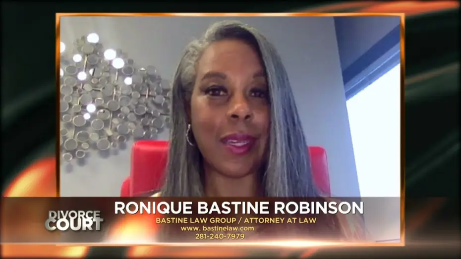 Video for the series Divorce Court — ASK A LAWYER: Ronique Bastine Robinson "Blending Families"