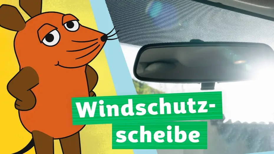 Video for the series Die Sendung mit der Maus — Woher kommen die Punkte auf der Windschutzscheibe? | Die Maus | WDR