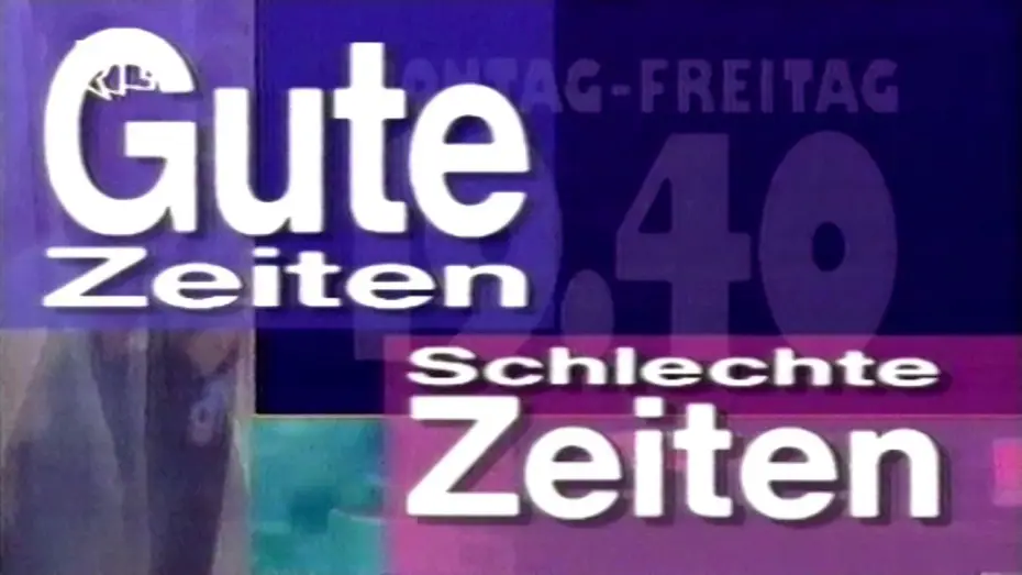 Видео к сериалу Gute Zeiten, schlechte Zeiten — Start von GZSZ - Promoclip RTL, 1992