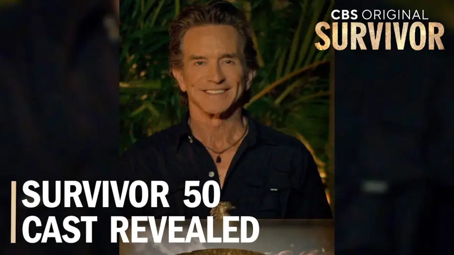 Video for the series Survivor — Survivor 50 Cast Revealed by Jeff Probst
