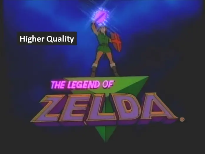 Video for the series The Super Mario Bros. Super Show! — The Legend Of Zelda Cartoon - Opening Theme (Higher Quality)