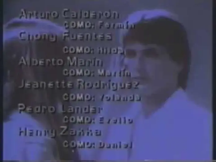Video for the series Topacio — Topacio (1985) Entrada