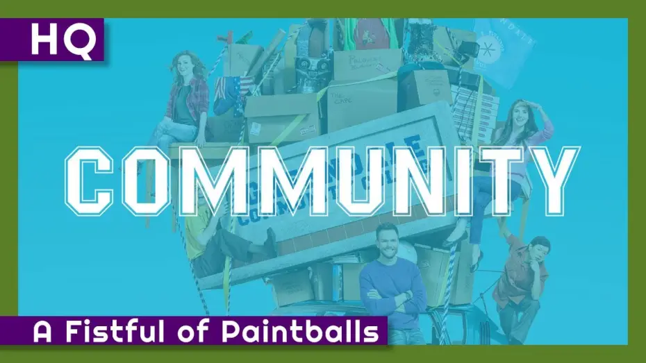 Video for the series Community — Community (2009-2015) "A Fistful of Paintballs" Intro