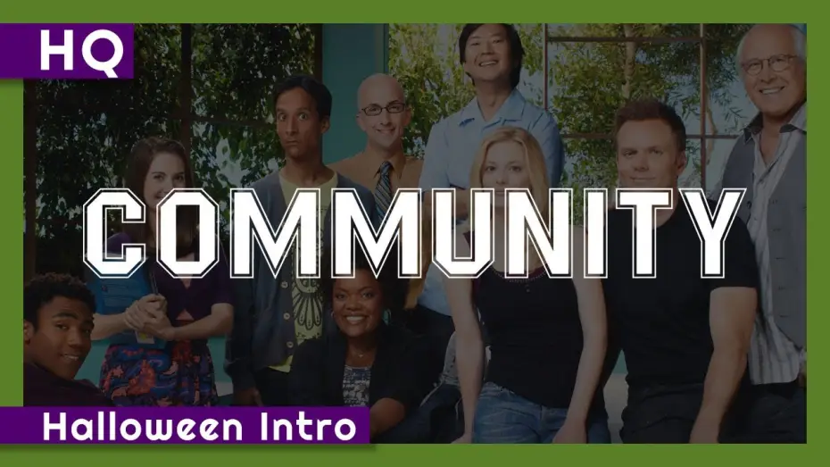 Video for the series Community — Community (2009-2015) Halloween Intro