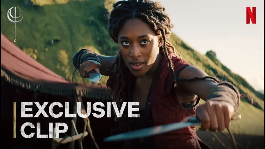 Video for the series The Witcher: Blood Origin — Éile, Fjall and Scían Fight