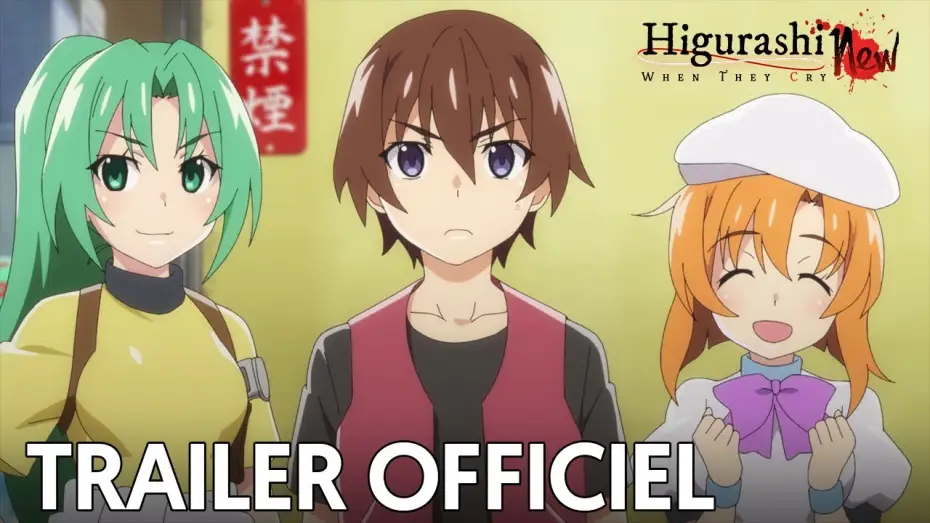 Video for the series Higurashi: When They Cry - NEW — Higurashi : When They Cry - New - Bande Annonce [VOST]