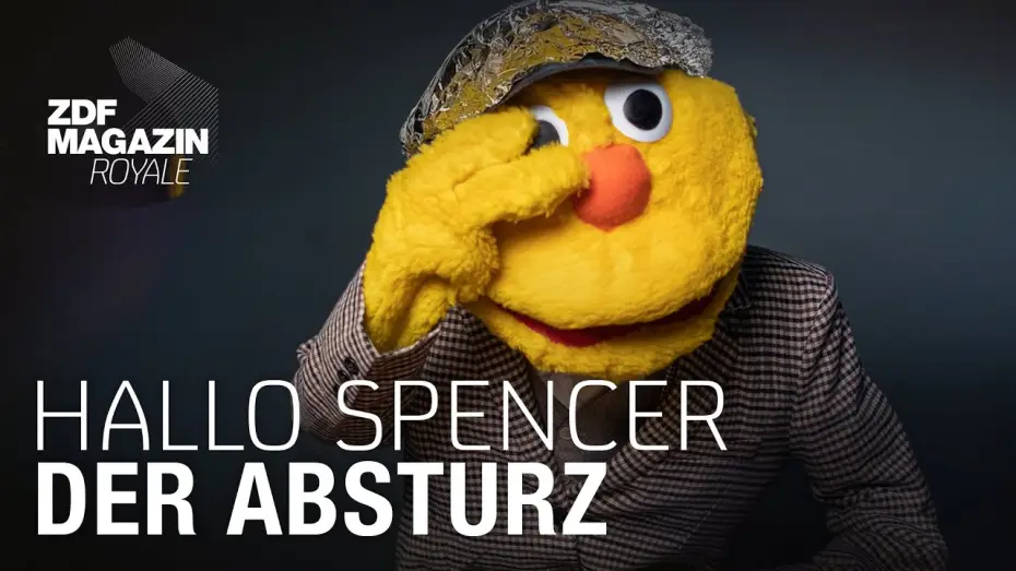 Video for the series ZDF Magazin Royale — Hallo Spencer - Der tiefe Fall einer TV-Legende! | ZDF Magazin Royale