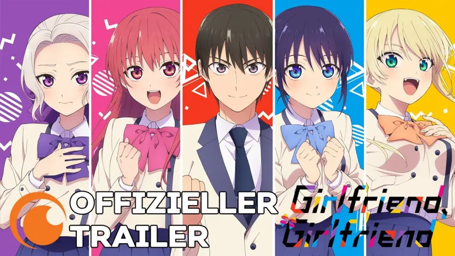 Video for the series Girlfriend, Girlfriend — Girlfriend, Girlfriend - Anime Trailer