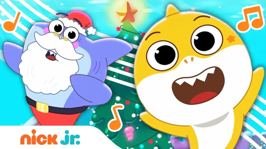Video for the series Baby Shark's Big Show! — Fishmas Carols w/ Baby Shark! | Baby Shark's Big Show | Nick Jr.
