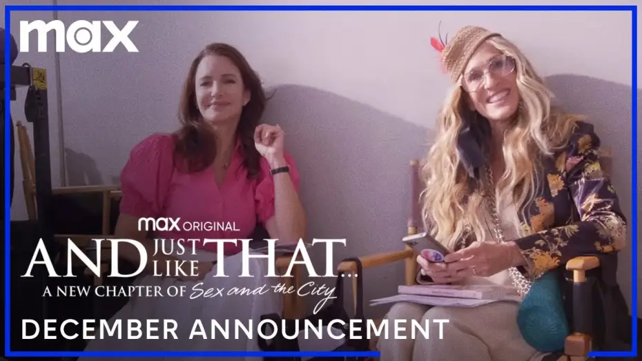Video for the series And Just Like That… — December Announcement