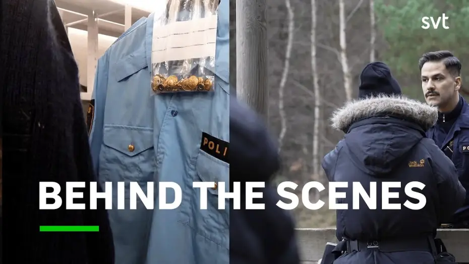 Video for the series Thin Blue Line — Här spelas Tunna blå linjen in | SVT