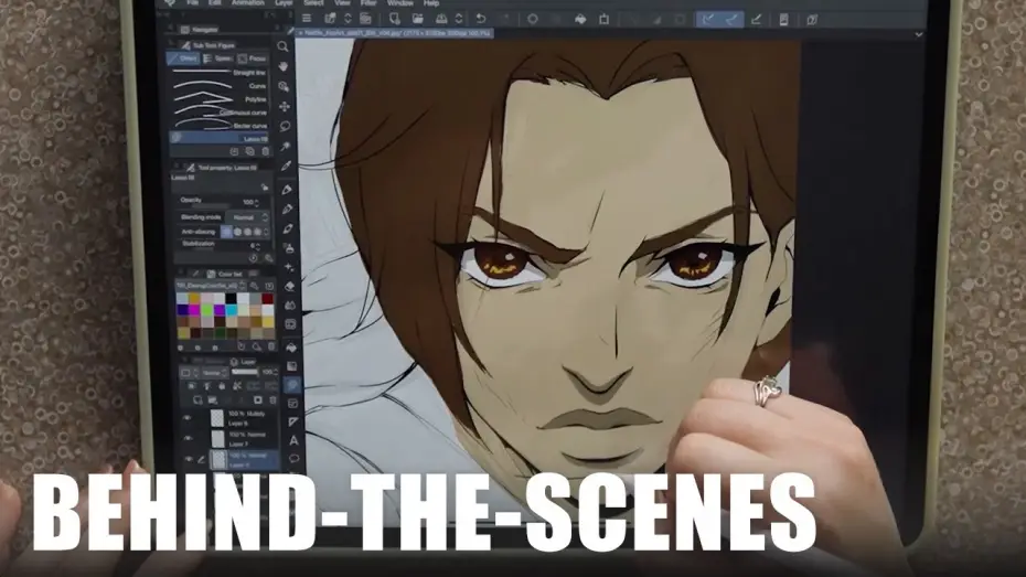 Video for the series Tomb Raider: The Legend of Lara Croft — Behind-The-Scenes Look