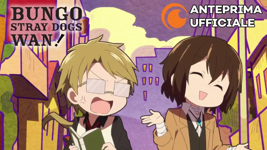 Video for the series Bungo Stray Dogs Wan! — Anteprima Ufficiale