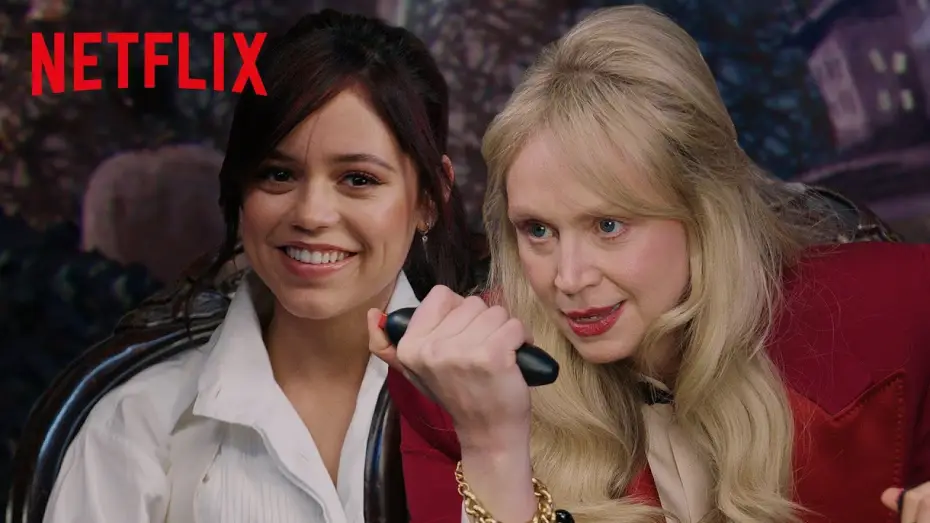 Video for the series Wednesday — Jenna Ortega and Gwendoline Christie Compete in Wednesday Trivia