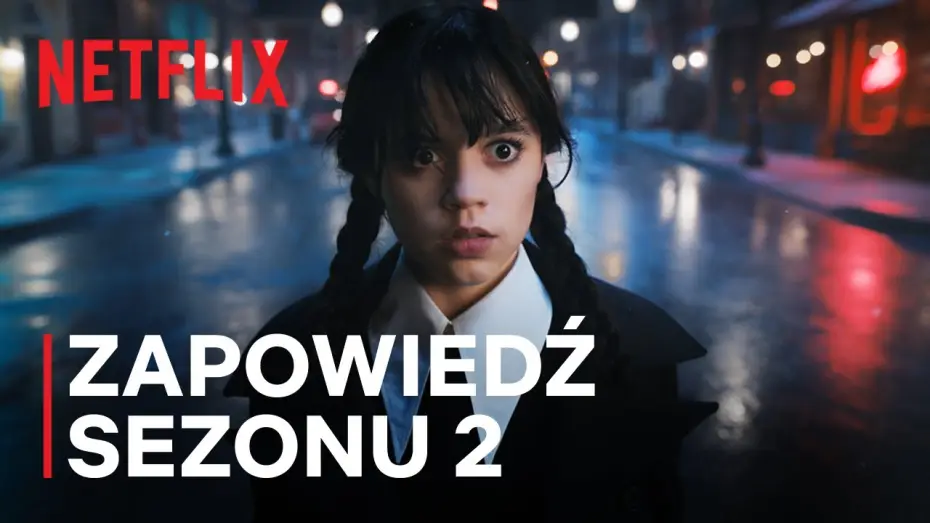 Video for the series Wednesday — Zapowiedź sezonu 2