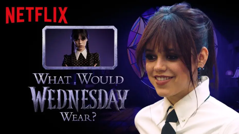 Video for the series Wednesday — Jenna Ortega Reveals Wednesday’s Best Outfits