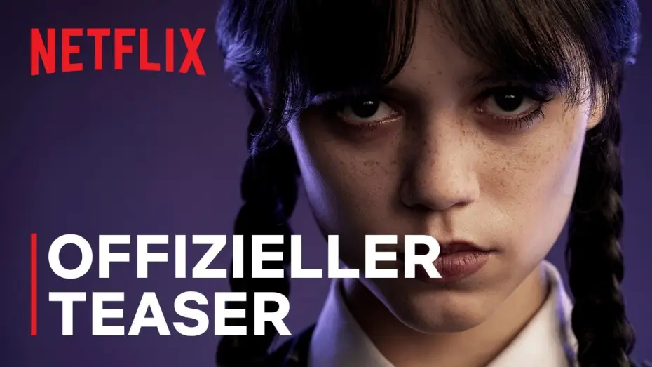 Video for the series Wednesday — Offizieller Teaser: Ans Licht gebracht: Wednesday Addams