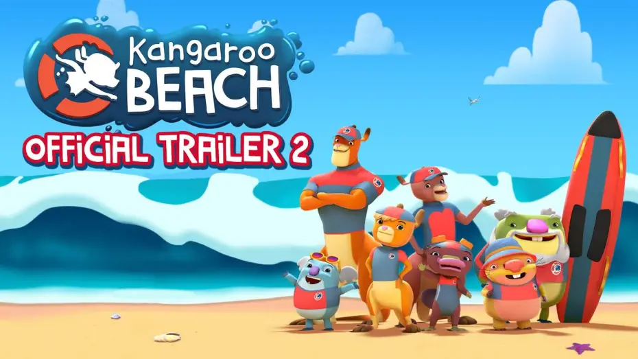 Video for the series Kangaroo Beach — KANGAROO BEACH TRAILER 2 | Coming to ABC Kids in January 2021!