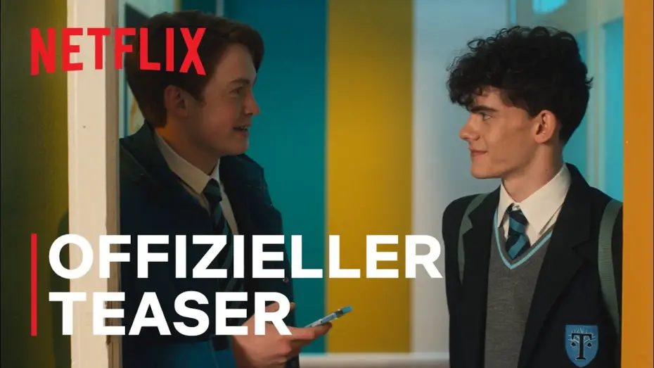 Video for the series Heartstopper — Offizieller Teaser (OmU)