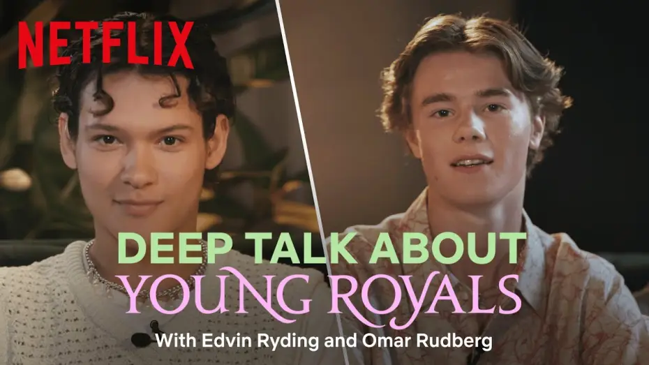 Video for the series Young Royals — Young Royals: What do Edvin & Omar really think about their kissing scenes?