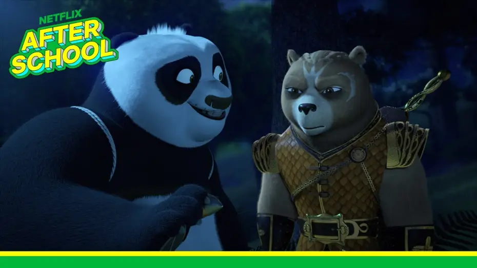 Video for the series Kung Fu Panda: The Dragon Knight — Po Spars With Wandering Blade