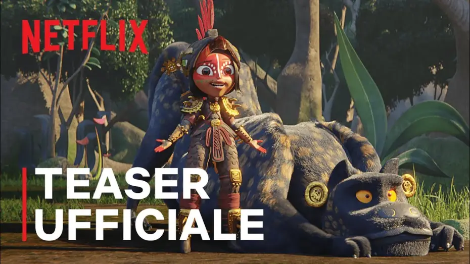 Video for the series Maya and the Three — Maya e i tre guerrieri | Teaser ufficiale | Netflix
