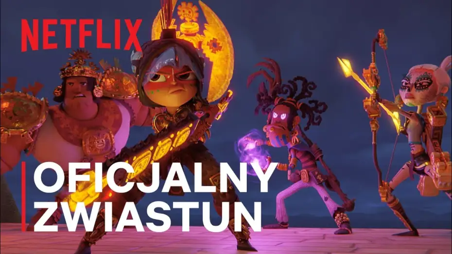 Video for the series Maya and the Three — Wojownicza księżniczka Maya | Oficjalny zwiastun | Netflix