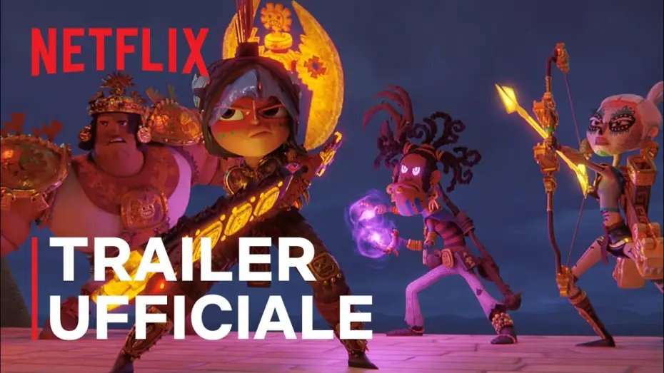 Video for the series Maya and the Three — Maya e i tre guerrieri | Trailer ufficiale | Netflix