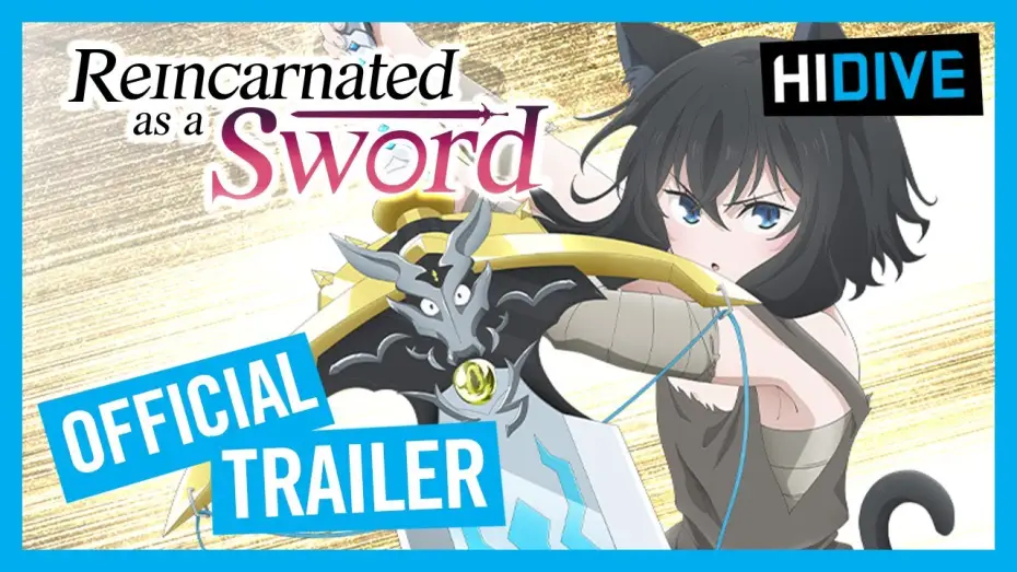 Video for the series Reincarnated as a Sword — Trailer [Subtitled]