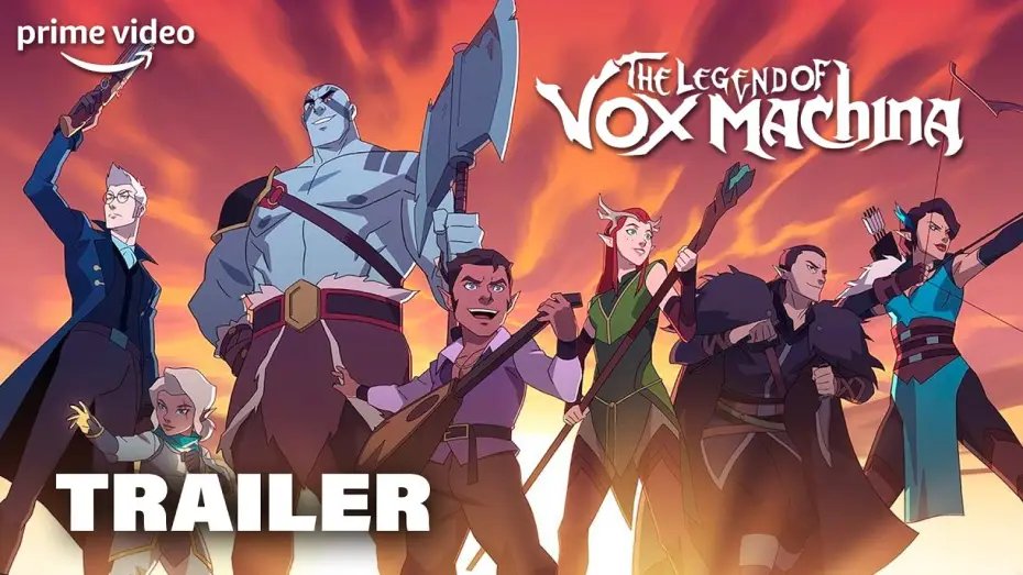 Видео к сериалу The Legend of Vox Machina — The Legend of Vox Machina I Offizieller Trailer | Deutsch (OmU) HD
