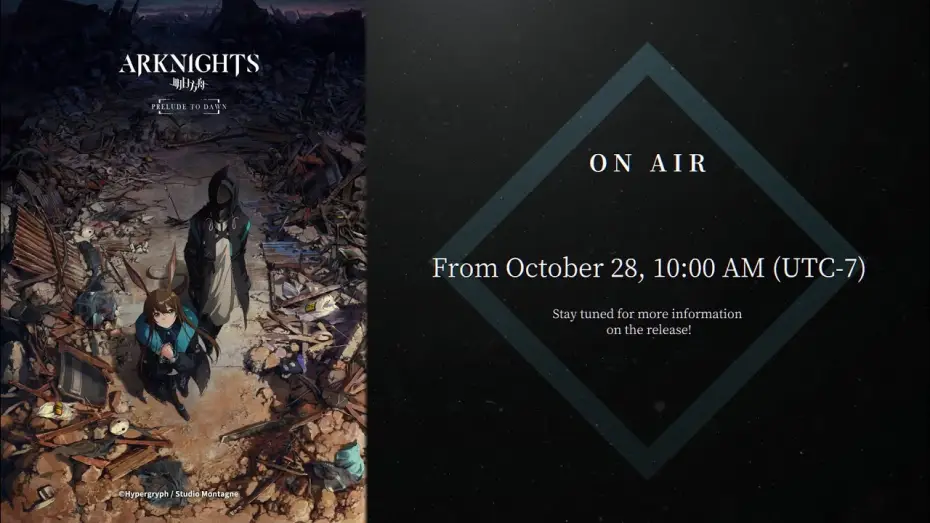 Video for the series Arknights — Official Trailer 3 [Subtitled]