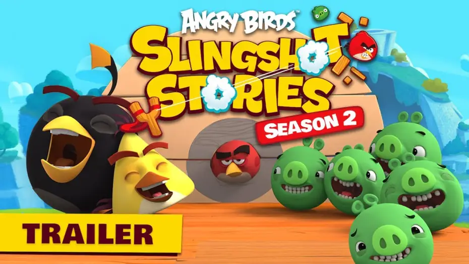 Video for the series Angry Birds: Slingshot Stories — Trailer | Angry Birds Slingshot Stories Season 2!