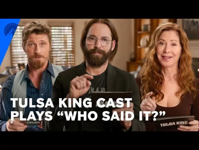 Video for the series Tulsa King — Cast Quiz: Who Said It?
