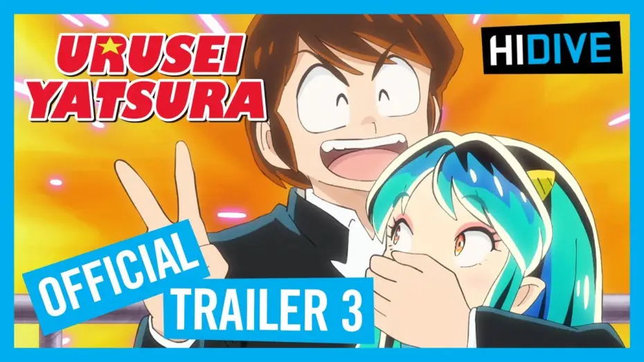 Video for the series Urusei Yatsura — Official Trailer 3