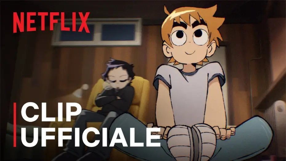 Video for the series Scott Pilgrim Takes Off — Una Clip Ufficiale